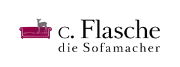 Logo C. Flasche, die Sofamacher